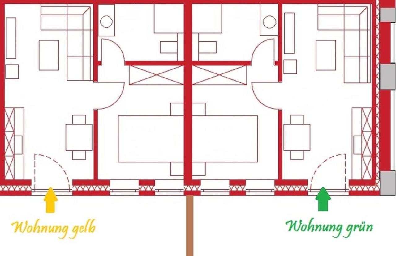 Ferienwohnungen Unter Den Eichen Stade Eksteriør bilde